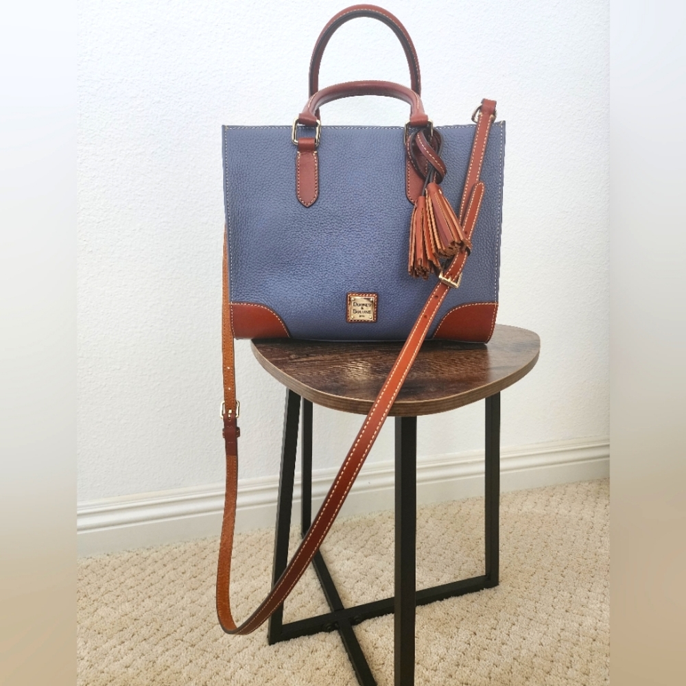 New Dooney & Bourke pebble grain satchel